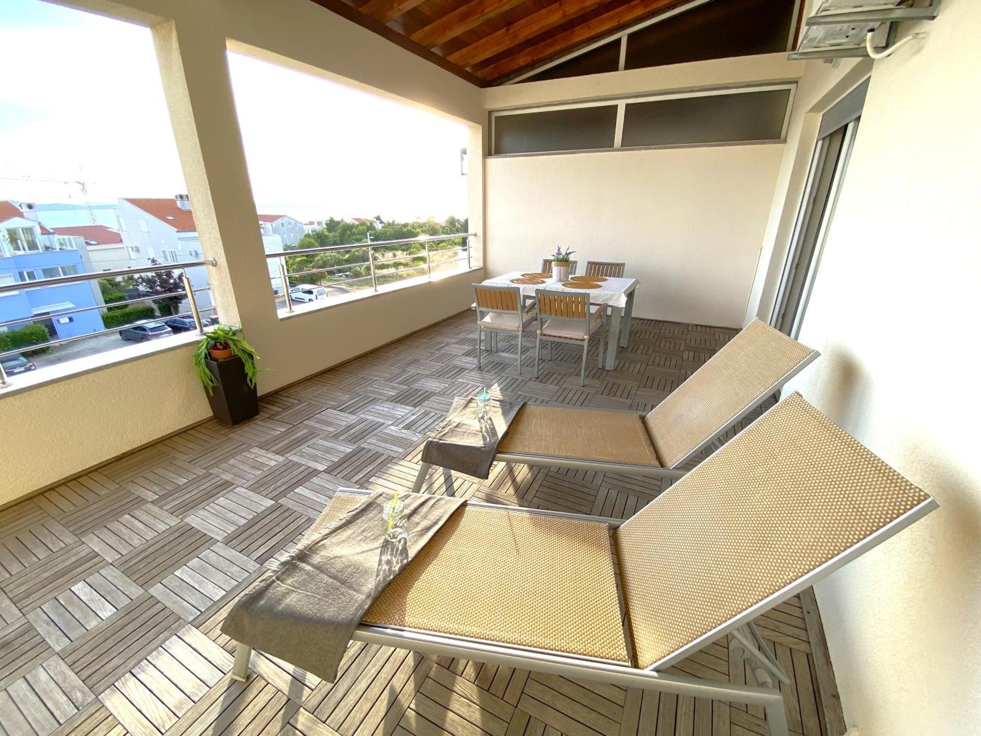 Apartament Sunny Terrace With Two Bedroom And Parking Zadar